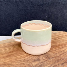 Load image into Gallery viewer, Like Ice Cream - Peach & Peppermint, cup with handle, medium size
