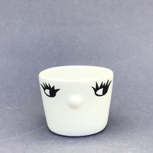 Load image into Gallery viewer, Nosy egg cup, open eyes,