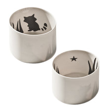 Load image into Gallery viewer, Little Tilley tealight, racoon, outlet item!
