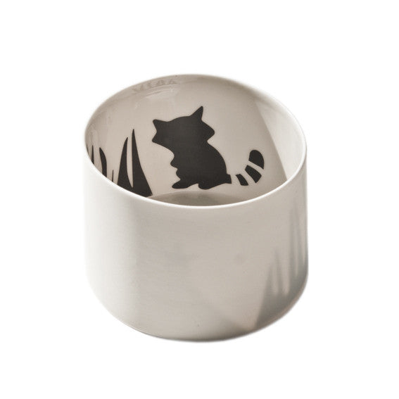 Little Tilley tealight, racoon, outlet item!