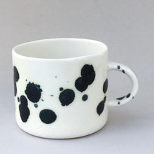 Load image into Gallery viewer, Dalmatian cup with a handle
