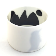 Load image into Gallery viewer, Little Tilley tealight, penguin and mountains
