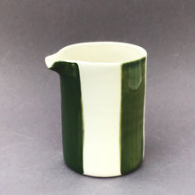 Load image into Gallery viewer, Alberta, dark green striped pitcher
