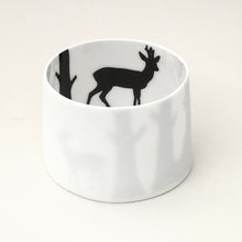 Load image into Gallery viewer, Little Tilley tealight, deer, bambi  and trees
