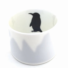 Load image into Gallery viewer, Little Tilley tealight, penguin and mountains
