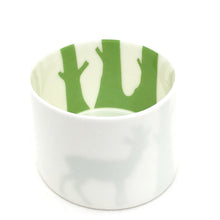 Load image into Gallery viewer, Little Tilley tealight, green deer
