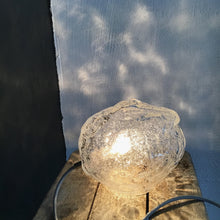 Load image into Gallery viewer, Fuligo, Transparent bubbles, silver textile cord
